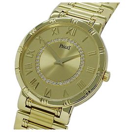 Relógio de pulso Piaget Dancer Quartz com diamante Dourado