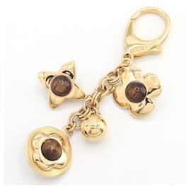 Louis Vuitton-Louis Vuitton Bag Charm Bijoux Sac Tresor M66349-Brown,Golden
