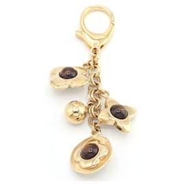 Louis Vuitton-Louis Vuitton Bag Charm Bijoux Sac Tresor M66349-Brown,Golden