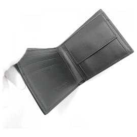 Bottega Veneta-Bottega Veneta Dark Green Calfskin Bi-Fold Wallet-Dark green