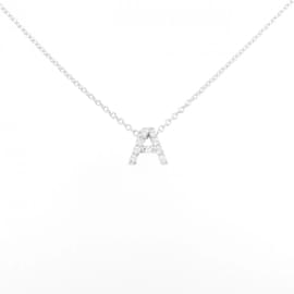 Autre Marque-Ponte Vecchio Initial Necklace 0.05CT-Other