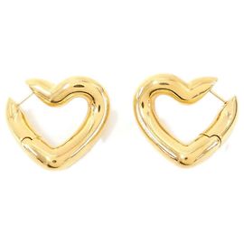 Orecchini Loop Heart di Balenciaga D'oro