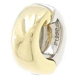 Autre Marque-Ponte Vecchio K18YG PT Clip Earring-Other