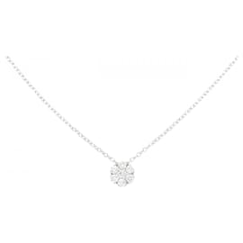 Autre Marque-Ponte Vecchio Flower Diamond Necklace-Other
