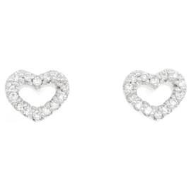 Autre Marque-Ponte Vecchio Heart Diamond Earrings-Other