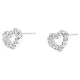 Autre Marque-Ponte Vecchio Heart Diamond Earrings-Other