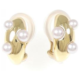 Pendientes de clip de perlas Akoya Mikimoto Otro