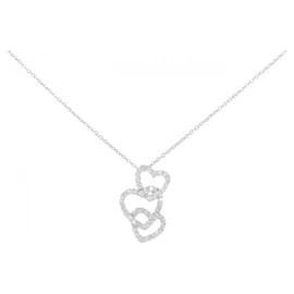 Autre Marque-Ponte Vecchio Heart Diamond Necklace-Other