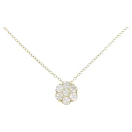 Autre Marque-Ponte Vecchio Flower Necklace 0.50CT-Other