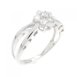Autre Marque-Ponte Vecchio Flower Ring 0.30CT-Other