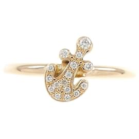 Fred-Fred 18K Pink Gold Diamond Band Ring-Other