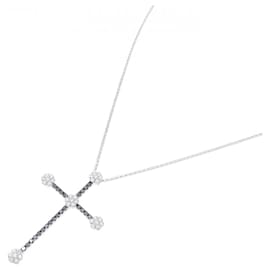Autre Marque-Ponte Vecchio Cross Diamond Necklace-Other