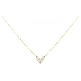 Autre Marque-Ponte Vecchio Heart Diamond Necklace-Other