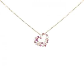 Autre Marque-Ponte Vecchio Heart Color Stone Necklace-Other