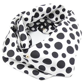 Louis Vuitton Yayoi Kusama Snood Dot Infinity Black White
