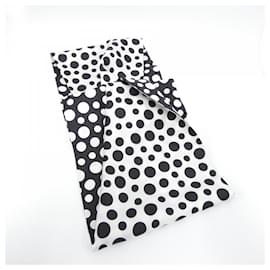 Louis Vuitton-Louis Vuitton Yayoi Kusama Snood Dot Infinity-Black,White