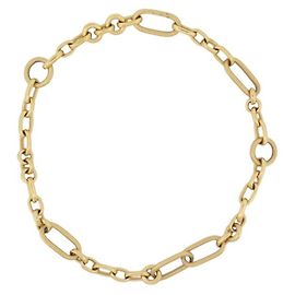 Dodo Pomellato COLAR POMELLATO COM GRANDES ELOS E OURO AMARELO 18K 106G Dourado