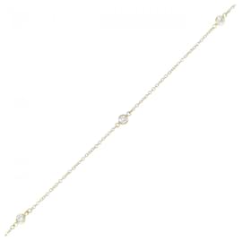 Tiffany & Co-Pulseira charm Tiffany por metro-Dourado