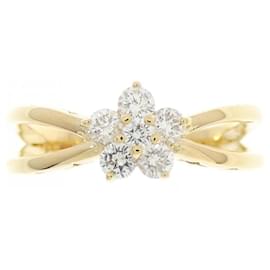 Autre Marque-Ponte Vecchio Flower Diamond Ring-Yellow