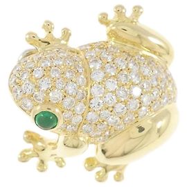 Autre Marque Broche de Esmeralda Rana Ponte Vecchio Amarillo