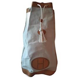 Hermès-Duffle Seabag-Beige