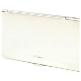 Cartier-Cartier Silver Business Card Case-Silvery