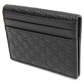 Gucci-Carteira de couro marrom escuro Gucci-Castanho escuro