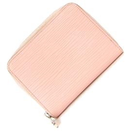 Louis Vuitton-Louis Vuitton Coin Case Epi Zippy Purse-Pink
