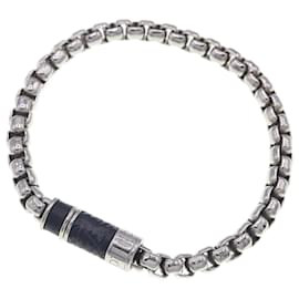 Louis Vuitton-Louis Vuitton Monogram Eclipse Charm Bracelet-Black,Monogram