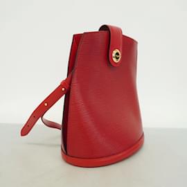Louis Vuitton-Louis Vuitton Epi Cluny Shoulder Bag-Red