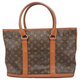Louis Vuitton-Louis Vuitton Monogram Weekend PM Tote Bag-Brown