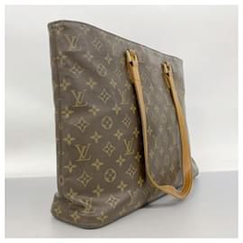Louis Vuitton-Louis Vuitton Monogram Luco Tote Bag-Brown