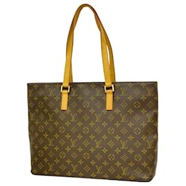 Louis Vuitton-Louis Vuitton Monogram Luco Tote Bag-Brown