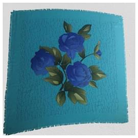 Yves Saint Laurent-Scarves-Blue