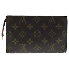 Louis Vuitton-LOUIS VUITTON Monogram Bucket PM Accessory Pouch LV Auth 105655-Monogram