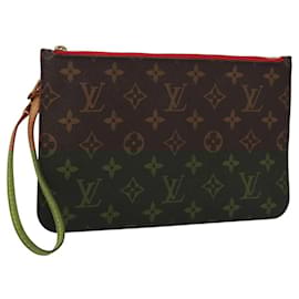 Louis Vuitton-LOUIS VUITTON Monogram Neverfull MM Pouch Accessory Pouch LV Auth 113177-Monogram
