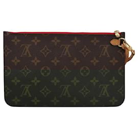 Louis Vuitton-LOUIS VUITTON Monogram Neverfull MM Pouch Accessory Pouch LV Auth 113177-Monogram