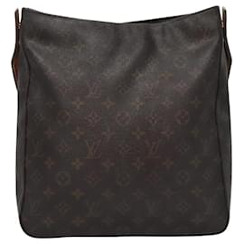 Louis Vuitton-LOUIS VUITTON Monogram Looping GM Shoulder Bag M51145 LV Auth 114373-Monogram
