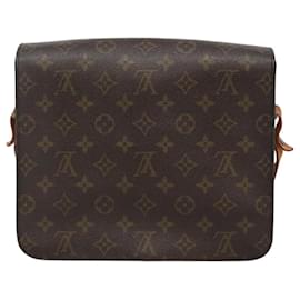 Louis Vuitton-LOUIS VUITTON Monogram Cartouchiere MM Shoulder Bag M51253 LV Auth BA061-Monogram