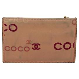Chanel-CHANEL Coin Purse Canvas Beige Gold CC Auth bs22501-Beige,Golden