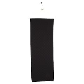 Louis Vuitton-Wool scarf-Brown