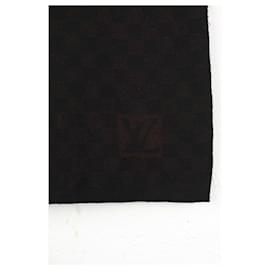 Louis Vuitton-Wool scarf-Brown