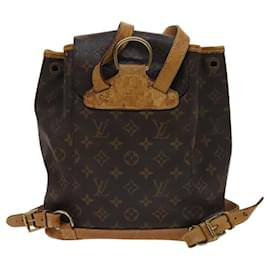 Louis Vuitton-LOUIS VUITTON Monogram Montsouris MM Backpack M51136 LV Auth 115414-Monogram