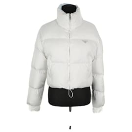 Prada-Puffer jacket-White