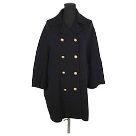Paul & Joe-Wool coat-Black