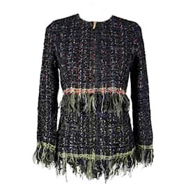 Chanel-New Paris / Cosmopolite Ribbon Tweed Jacket-Multiple colors