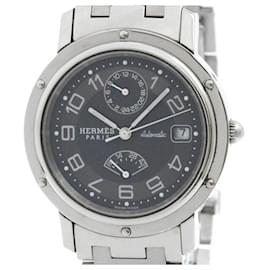 Hermès-Hermes Clipper GMT Power Reserve Steel Automatic Watch-Other