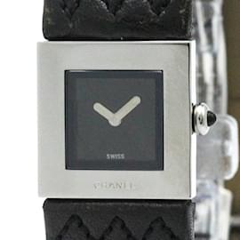 Chanel-Chanel Matelasse Steel Leather Quartz Ladies Watch H0116-Other