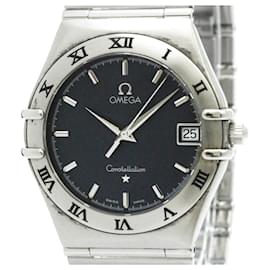 Omega-Omega Constellation Stainless Steel Quartz Wristwatch-Other