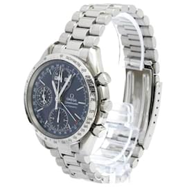 Omega-Omega Speedmaster Triple Date Steel Automatic Watch-Other